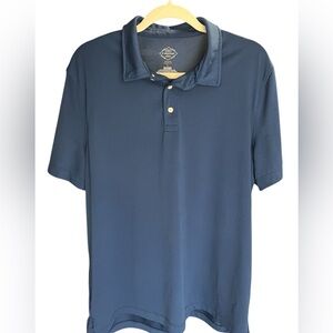 Men’s St. John’s bay blue classic fit polo